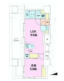 木場レジデンス壱番館 701 間取り図