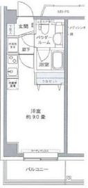 プライムアーバン豊洲 504 間取り図