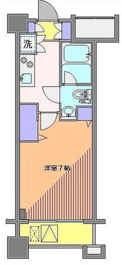 パレステュディオ神楽坂シティタワー 11階 間取り図