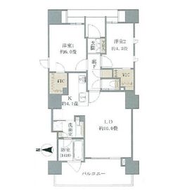 イトーピア東京リバーサイドテラス 3階 間取り図