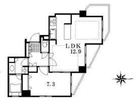 エルラフィナ白金 5階 間取り図