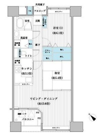 ベルタワー 603 間取り図