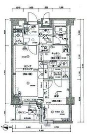 リシェ駒場東大前 3階 間取り図