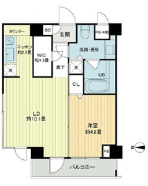 HF中野坂上レジデンス 2階 間取り図