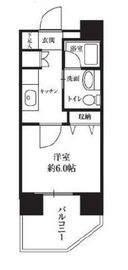 HF西新宿レジデンスイースト 1204 間取り図