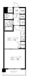 シティスクエア恵比寿 8階 間取り図