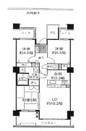 晴海ビュータワー（晴海アイランドトリトンスクエアビュータワー） 2階 間取り図