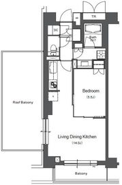 BLESS中野弥生町 401 間取り図