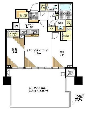 スカイフォレストレジデンス　タワー&スイート 24階 間取り図