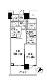 ザ・クレストタワー 3階 間取り図