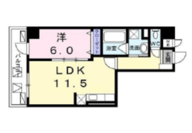 ユヌブリーズ目黒 202 間取り図