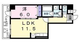 ユヌブリーズ目黒 402 間取り図