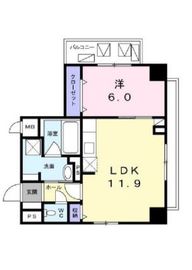 ユヌブリーズ目黒 204 間取り図