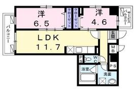 ユヌブリーズ目黒 102 間取り図