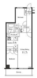 プライマル小石川 302 間取り図