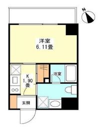 サンクレスト弐番館 402 間取り図