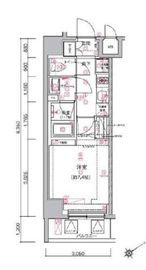 アルテシモシェルト 5階 間取り図