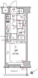 アルテシモシェルト 4階 間取り図