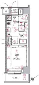 アルテシモシェルト 4階 間取り図