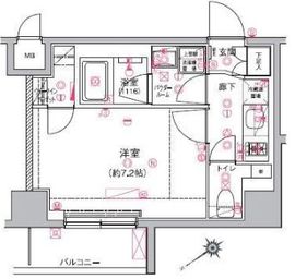 アルテシモシェルト 2階 間取り図