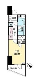 ピアース初台センティア 2階 間取り図