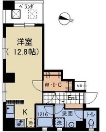 ガーデンテラス三宿 303 間取り図