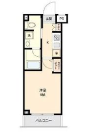 スカイコート渋谷北参道 3階 間取り図