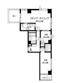 ヒルクレスト代官山 202 間取り図