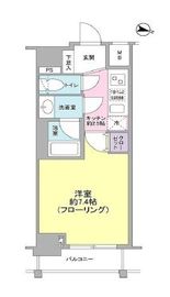 グランスイートTOKYOマークス 2階 間取り図