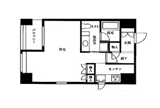 ボルト銀座レジデンス2 501 間取り図