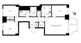 南青山第一マンションズ 6階 間取り図