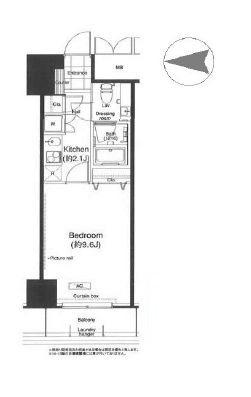 グランハイツ高田馬場 1325 間取り図
