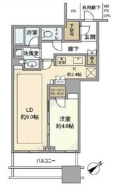 エアライズタワー 39階 間取り図