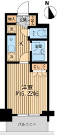 THEパームス学芸大学 404 間取り図