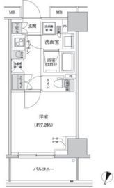 パークハビオ渋谷本町レジデンス 410 間取り図