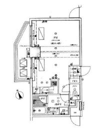 グランディ代官山 3階 間取り図