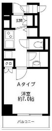 プライムアーバン番町 705 間取り図