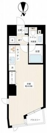 カスタリア新宿御苑 2階 間取り図
