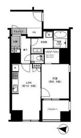 プラウドタワー本郷東大前 5階 間取り図