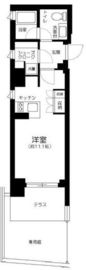 カーサスプレンディッド小石川 101 間取り図