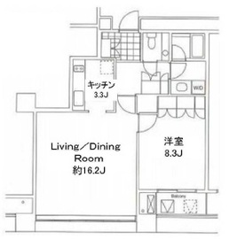 グランパークハイツ 905 間取り図