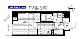 グランドコンシェルジュ菊川 2階 間取り図