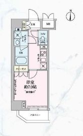 グランドコンシェルジュ菊川 3階 間取り図