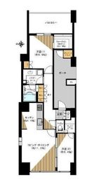 ワールドシティタワーズ キャピタルタワー 39階 間取り図