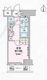 グランドコンシェルジュ菊川 3階 間取り図