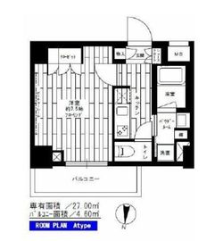 グランドコンシェルジュ菊川 2階 間取り図